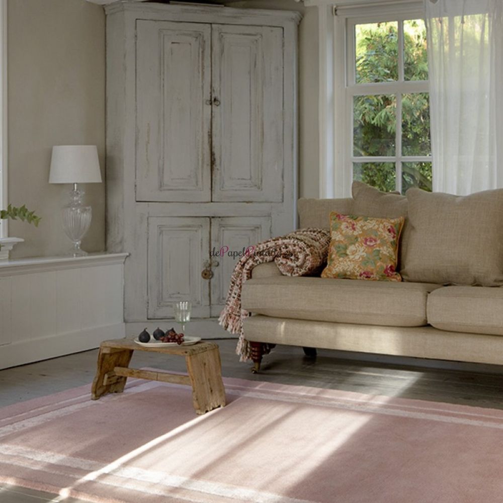 Alfombra LAURA ASHLEY LANA Y VISCOSA REDBROOK BLUSH 140X200-2